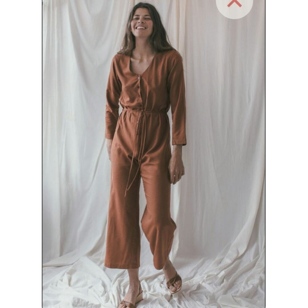 OZMA Rust Jumpsuit